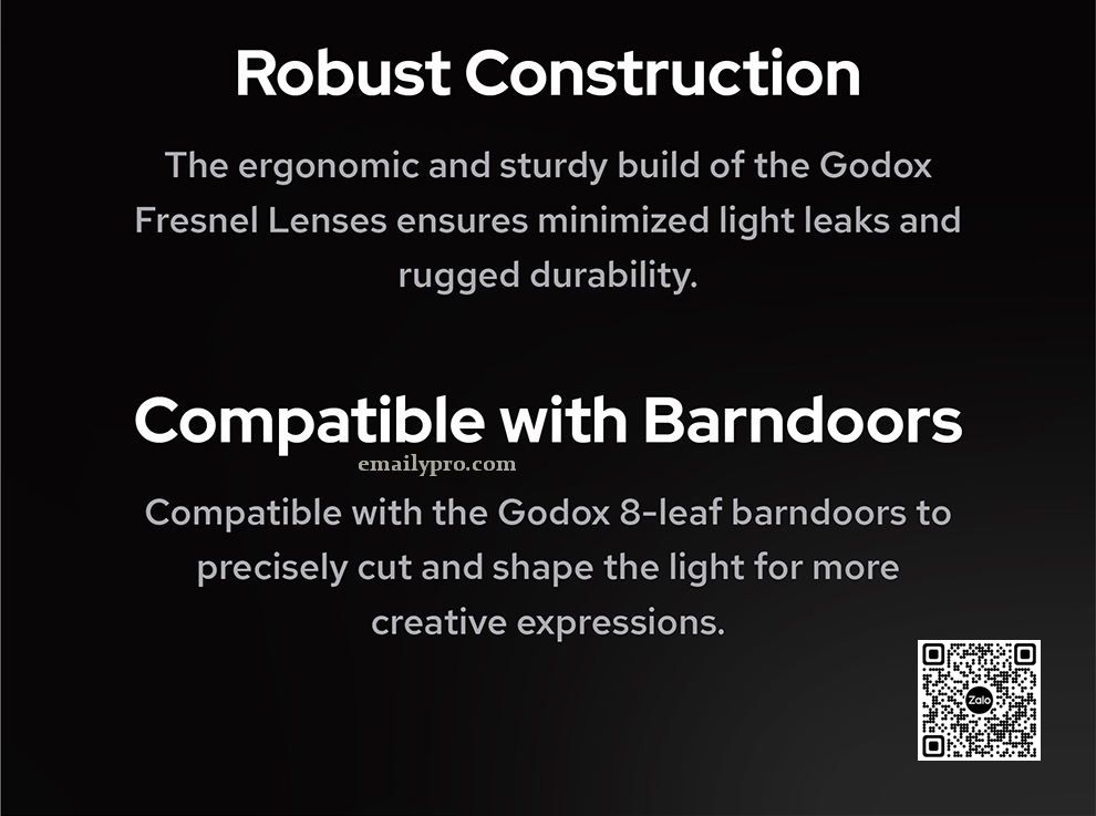 Combo GODOX FLS10 & Barndoor LB-20
