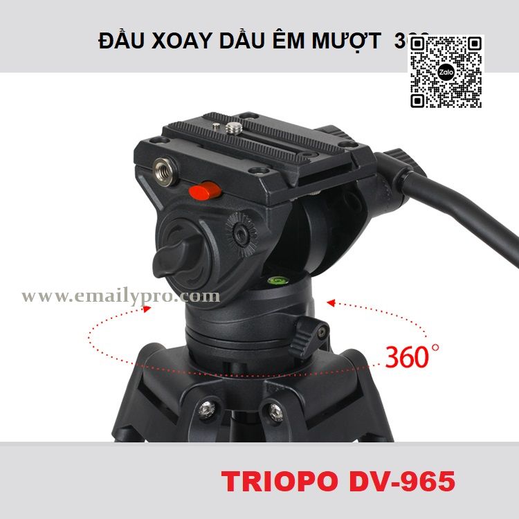 Chân máy quay TRIOPO DV-965 