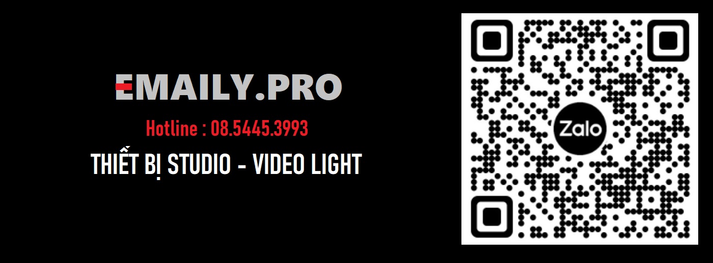 Sản phẩm được cung cấp và bảo hành chính hãng tại EMAILY PRO THIẾT BỊ ẢNH - STUDIO Hotline : 08.5445.3993 - 0933997819 Đèn Video LED NiceFoto SL-500A