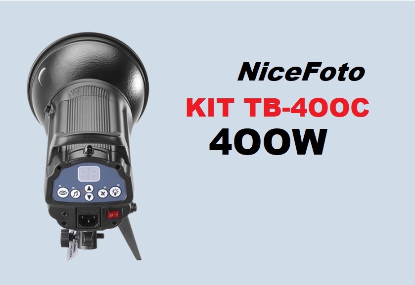 NiceFoto Studio Flash Kit KT-TB433