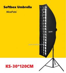 Softbox Umbrella NiceFoto KS-30*120 Grid