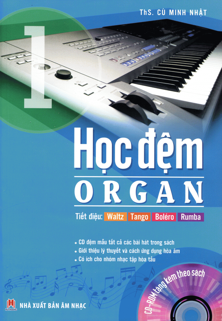 Học đệm Organ – Tập 1 ( Kèm CD)