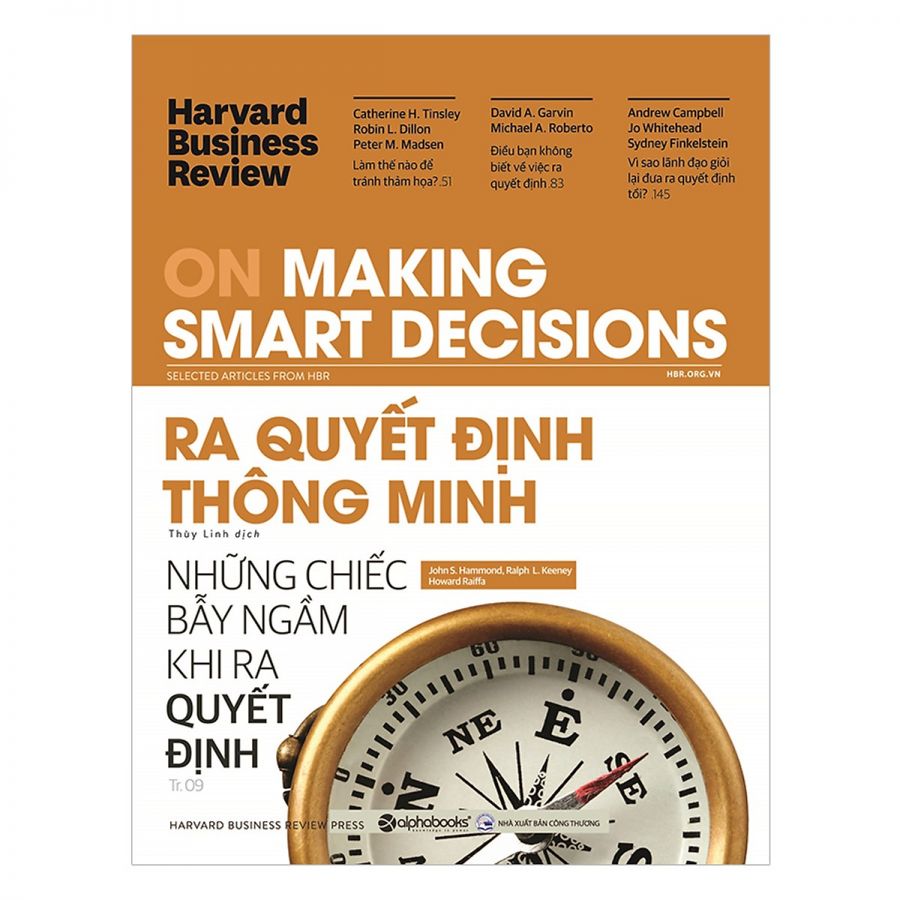 HBR On Making Smart Decisions - Ra Quyết Định Thông Minh