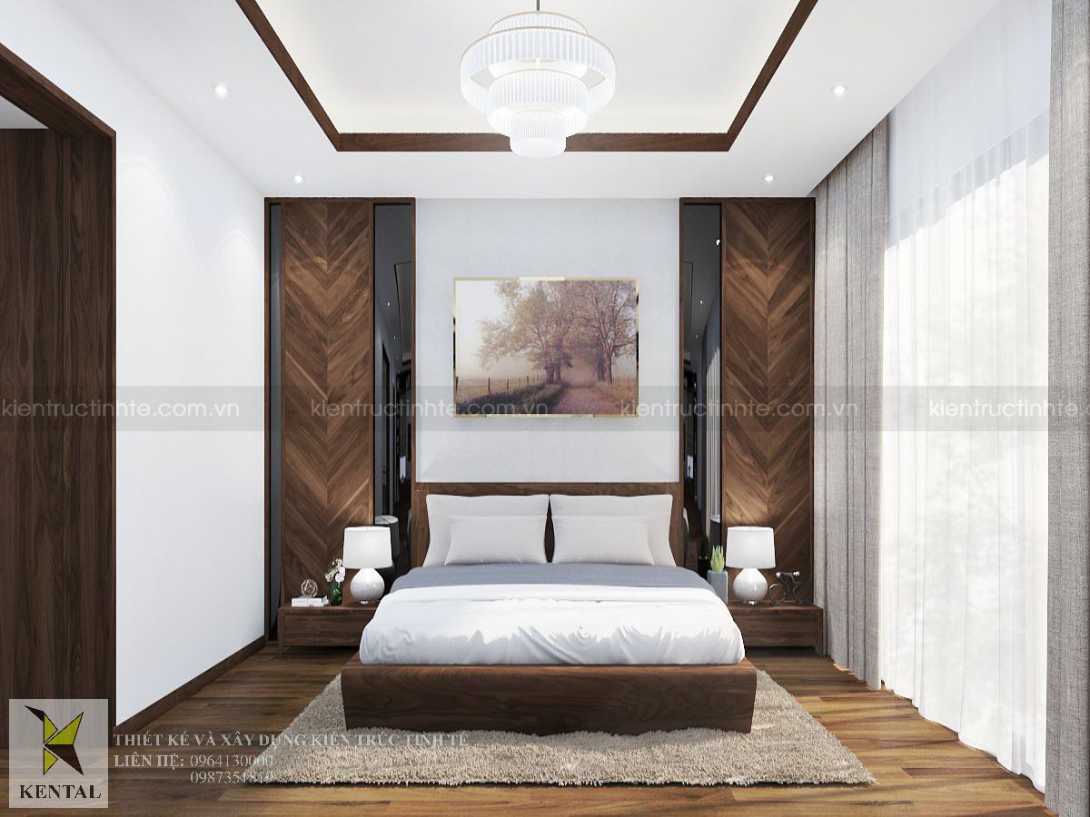 ​Thiết kế nội thất biệt thự 2 tầng – “Siêu phẩm” nghỉ dưỡng 5 sao tại Bắc Giang