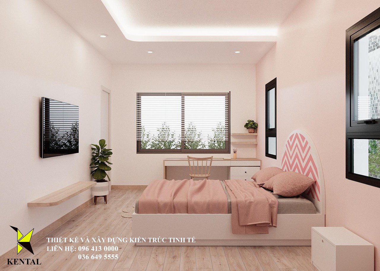Thiết kế nội thất biệt thự chị Trang Móng Cái