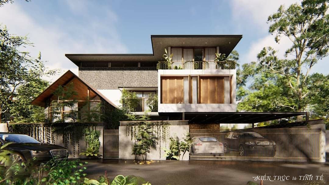 Portico House - Mang không gian xanh vào nhà