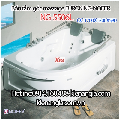 Bồn tắm massage góc Nofer NG-5506L