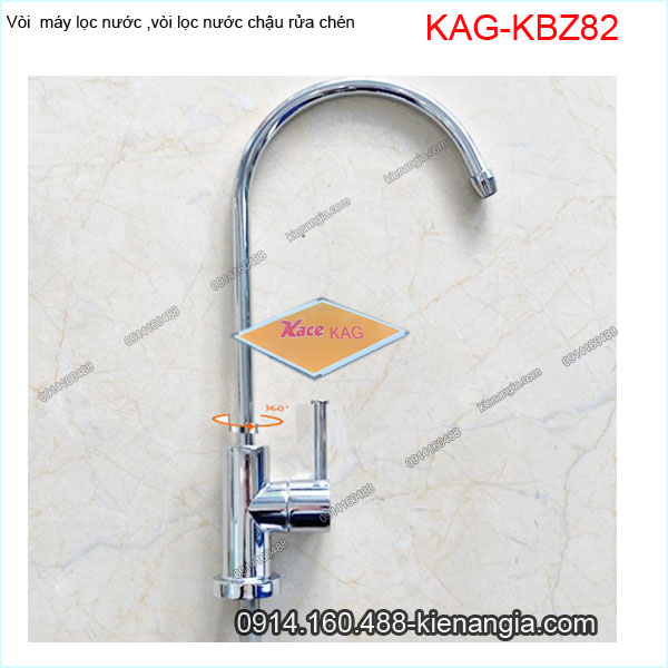 Vòi máy lọc nước.vòi lọc nước chậu rửa  chrome bóng KAG-KBZ82