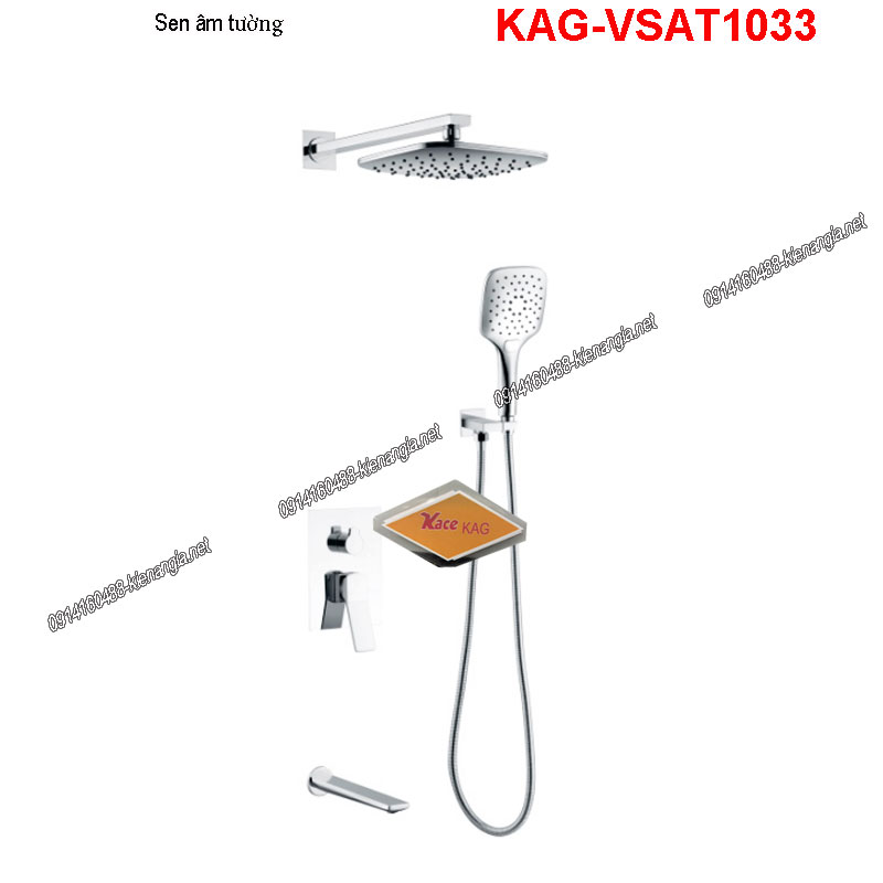 Sen tắm âm tường nóng lạnh AG-VSAT1033