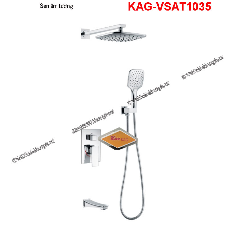 Sen tắm âm tường nóng lạnh KAG-VSAT1035