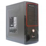 Vỏ máy tính (case) Vicom Full ATX MK58R - Đỏ