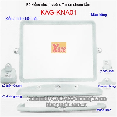 KAG-KNA01-Kieng-nhua-7-mon-phong-tam-hinh-vuong-mau-trang 