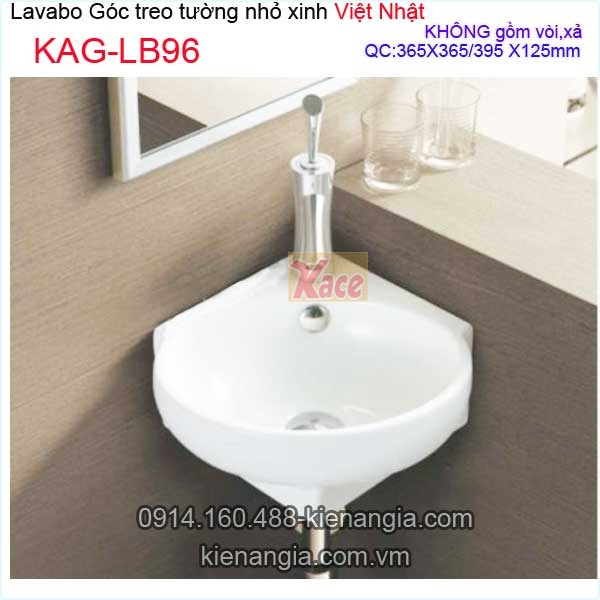 KAG-LB96-Lavabo-goc-nho-xinh-treo-tuong-Viet-Nhat-KAG-LB96