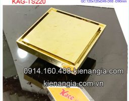 Thoát sàn màu vàng 24K chống côn trùng tuyệt đối KAG-TS220
