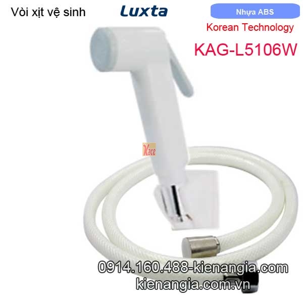 Vòi xịt vệ sinh nhựa ABS Korea Luxta KAG-L5106W