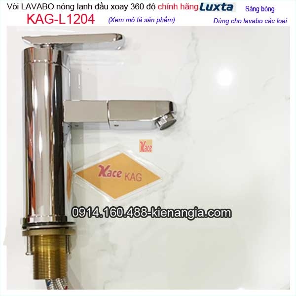 KAG-L1204-Voi-Luxta-lavabo-cao-20cm-nong-lanh