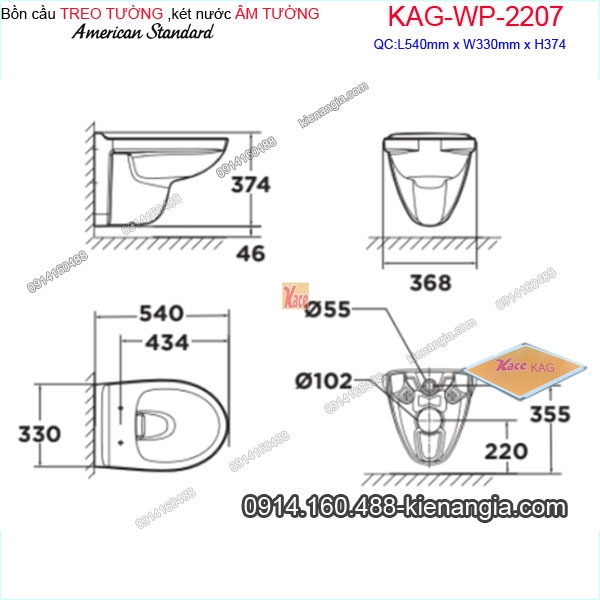 KAG-WP2207-Bon-cau-treo-tuong-ket-nuoc-am-tuong-American-Standard-chinh-hang-KAG-W-2207-kich-thuoc-lap-dat