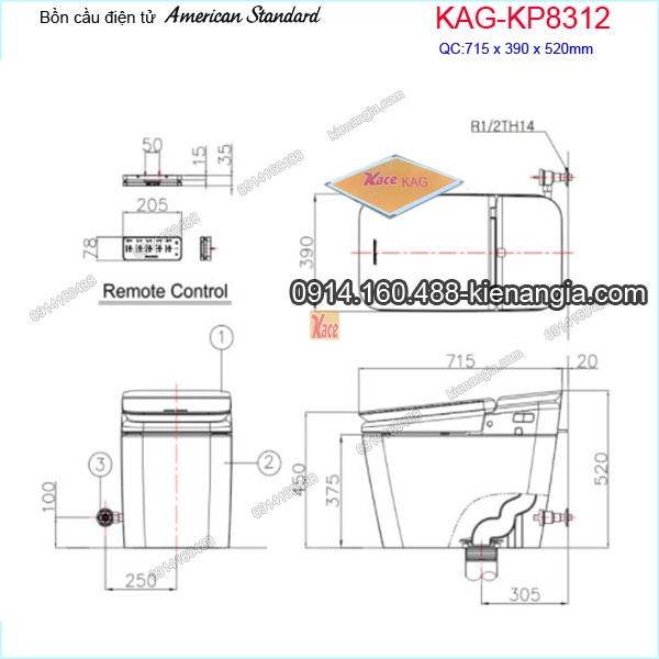 KAG-KP8312-Bon-cau-dien-tu-American-Standard-chinh-hang-KAG-KP8312-kich=thuoc-lap-dat
