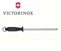 Liếc dao tròn hiệu Victorinox 7.8303 lưỡi liếc dài 25cm cán đen