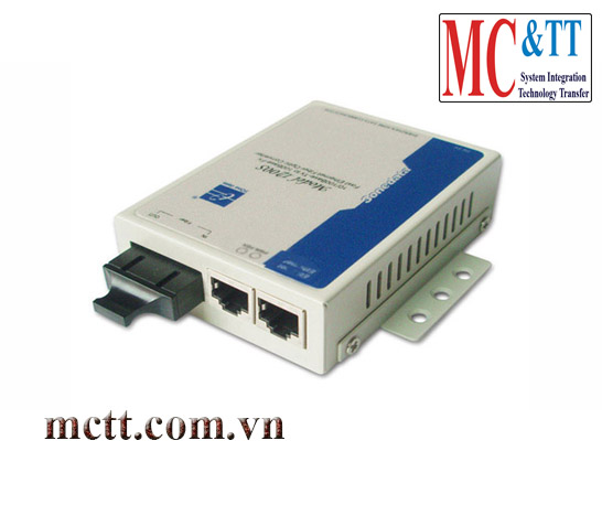 Bộ chuyển đổi quang điện 2 cổng 10/100M Ethernet sang quang Single Mode 60KM Single Fiber 3Onedata Model1200SS/60