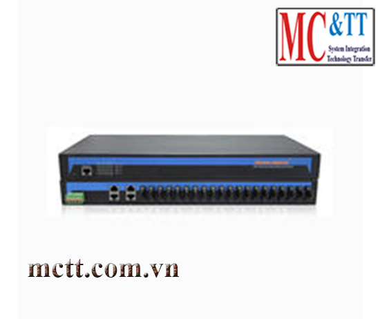 Switch công nghiệp quản lý 4 cổng Ethernet + 20 cổng quang 3onedata IES5024-20F
