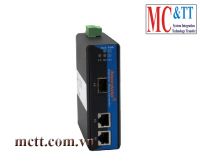 Bộ Chuyển Đổi Quang Điện Công Nghiệp 1 Cổng Quang SFP +2 Cổng Gigabit Ethernet 3Onedata IMC102GT