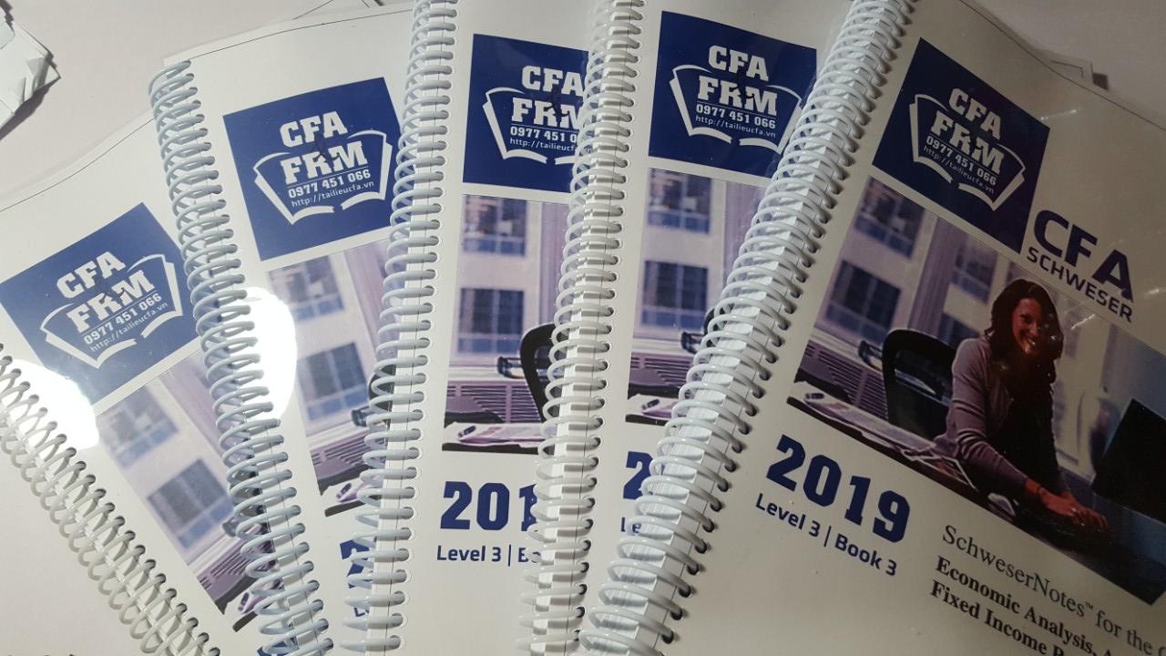 CFA 2019 Kaplan SchweserNotes 5 quyển Level3