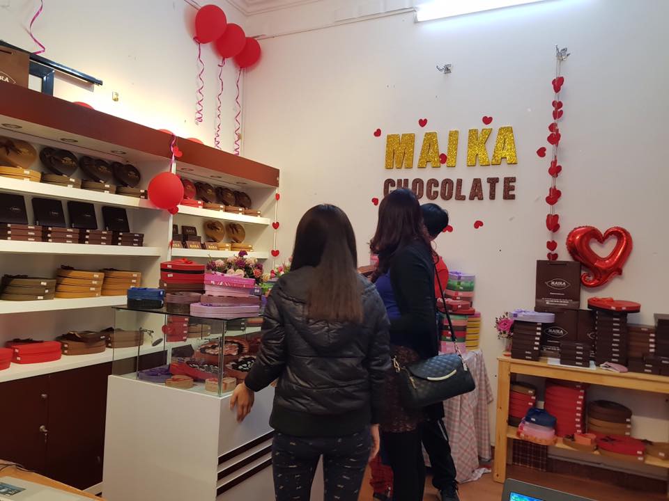 MAIKA CHOCOLATE | Mẫu socola valentine 2018 mới nhất