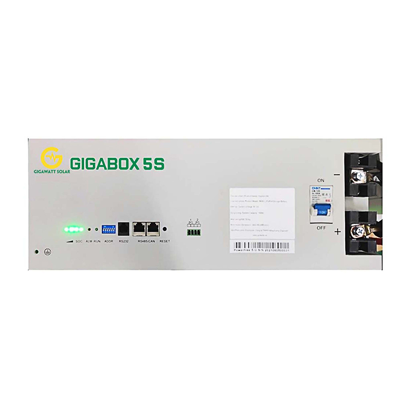Pin lưu trữ Lithium 5kwh GIGABOX 5S công nghệ LiFePo4