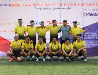FC Hoàng Nguyễn tham dự giải bóng đá từ thiện gây quỹ mổ tim cho trẻ em nghèo - Phúc Bình CUP