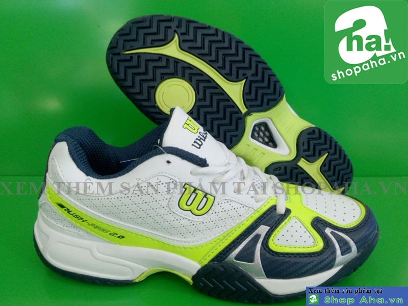 Giày Tennis Màu Trắng Viền VànhCCTT03