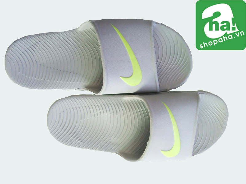 Dép Đúc Quai Ngang Nike Xám Chuối DD012