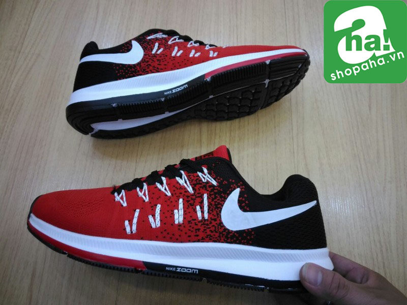 Giày Nike Màu Đỏ Đen  GNM03