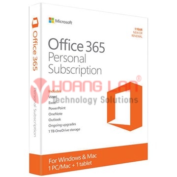 Microsoft Office 365 Personal 32-bit/x64 English