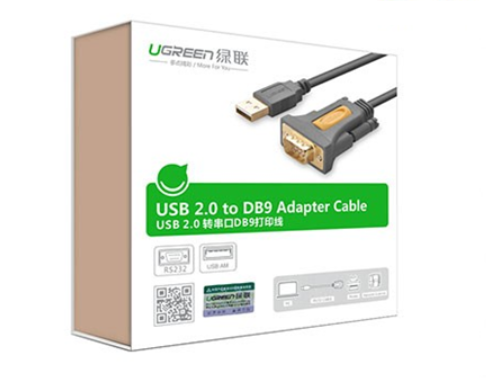 Bộ Chuyển Đổi USB Sang USB COM RS-232 1M Ugreen (20210)