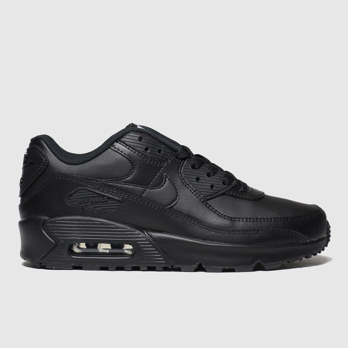 Nike black air max 90 ltr Youth Trainers