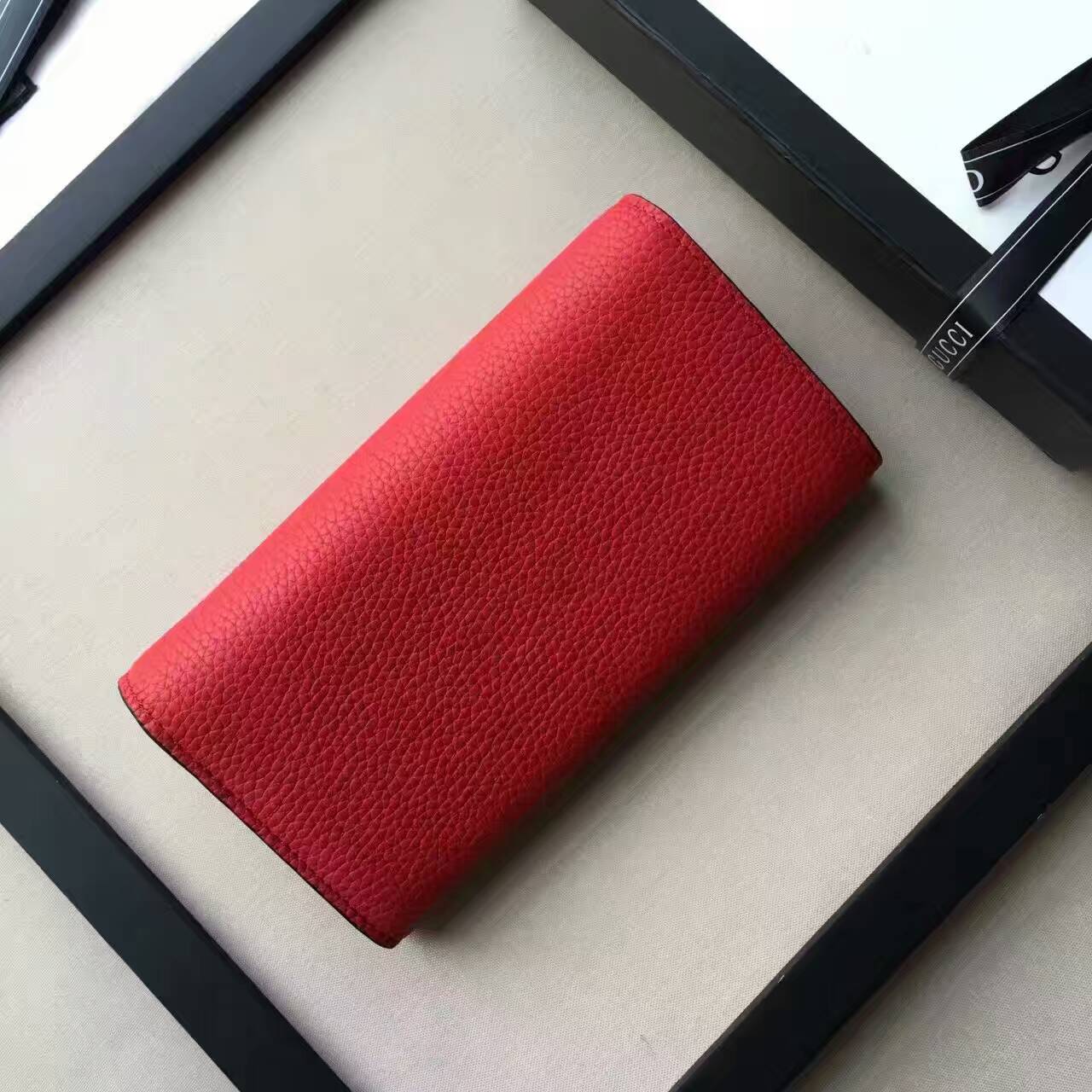 Gucci Leather continental wallet-453164