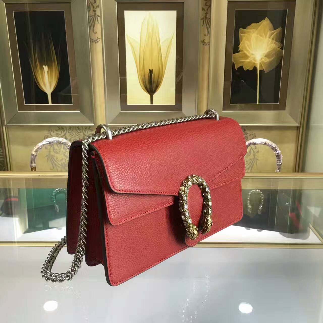 Gucci Dionysus Calfskin leather shoulder bag-400249
