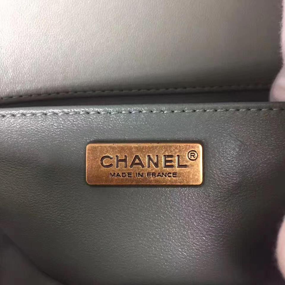 Túi Xách Chanel Boy Siêu Cấp Xám Ghi-TXCN001