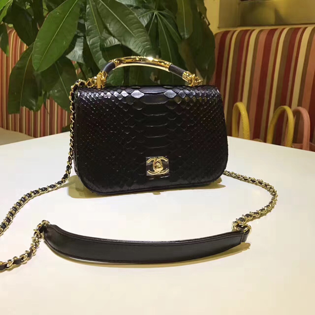 Chanel Flap Bag With Top Handle - TXCN037
