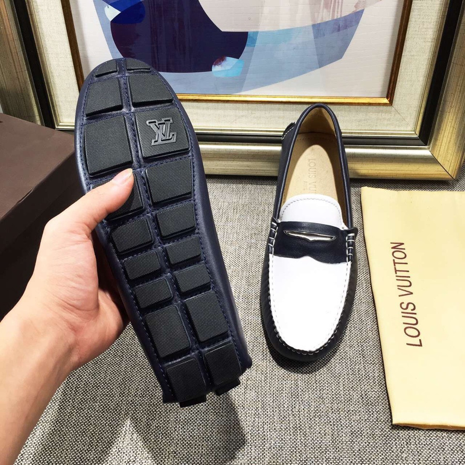 Giày lười nam Louis Vuitton siêu cấp - GNLV010