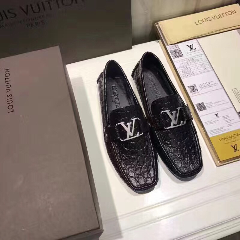 Giày lười nam Louis Vuitton siêu cấp - GNLV028