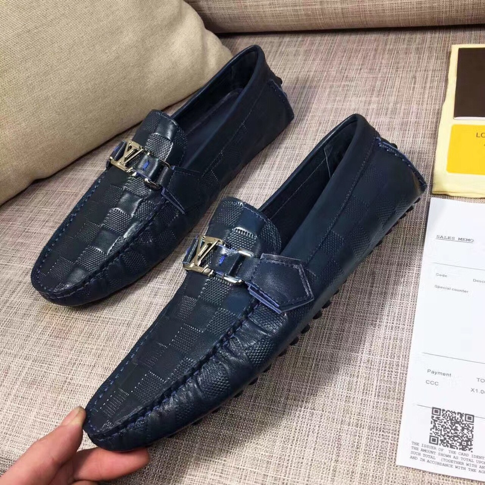 Giày lười nam Louis Vuitton siêu cấp - GNLV029