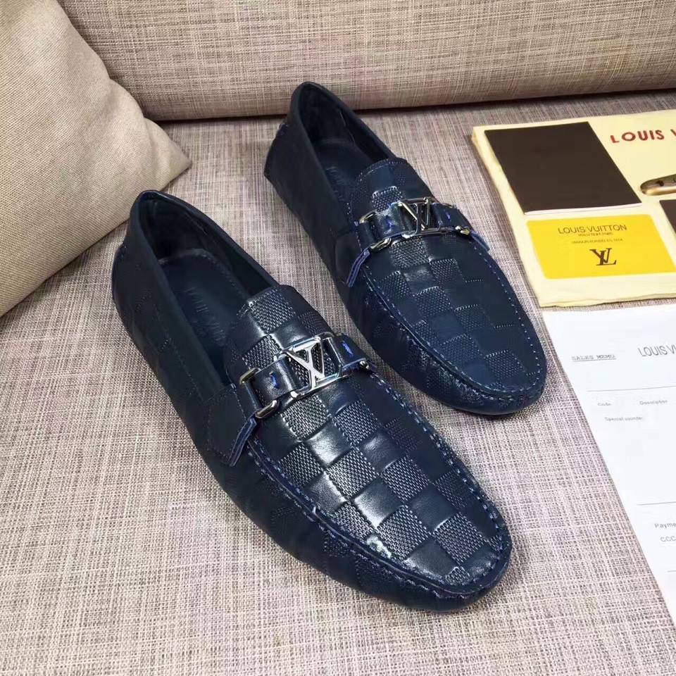 Giày lười nam Louis Vuitton siêu cấp - GNLV029
