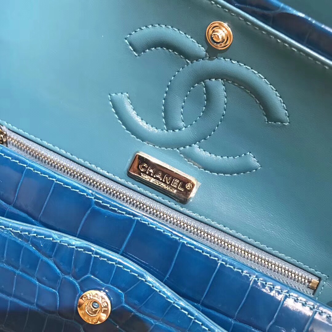 Túi xách Chanel Classic da cá sấu siêu cấp - TXCN162