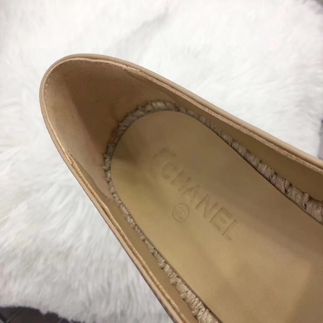 Giày Chanel đế cói siêu cấp - GNCN031