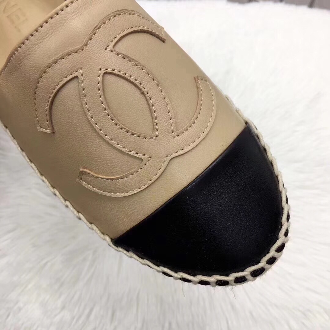 Giày Chanel đế cói siêu cấp - GNCN033