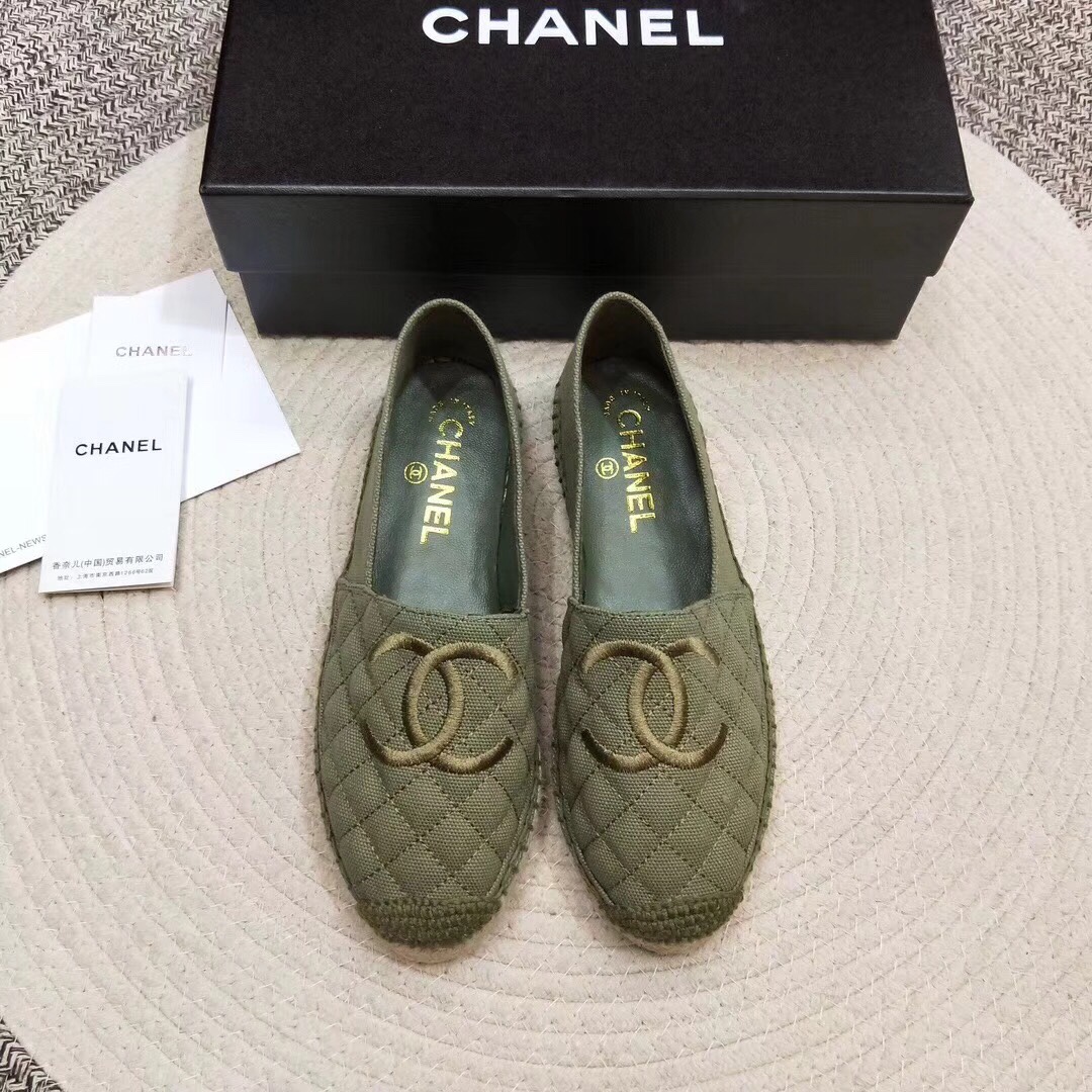 Giày Nữ Chanel đế cói siêu cấp - GNCN042