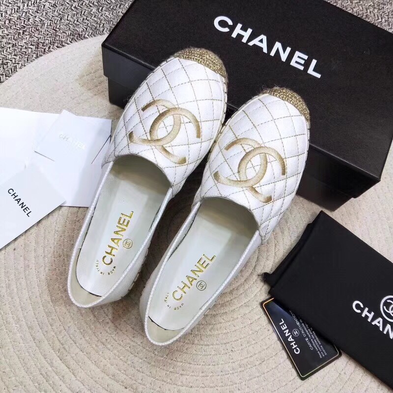 Giày Nữ Chanel đế cói siêu cấp - GNCN045