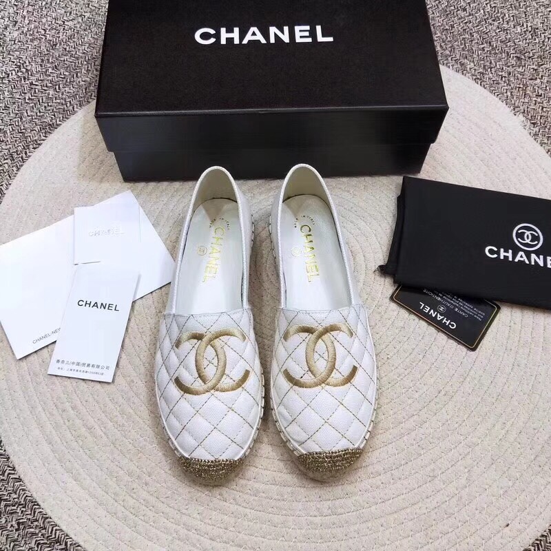 Giày Nữ Chanel đế cói siêu cấp - GNCN045